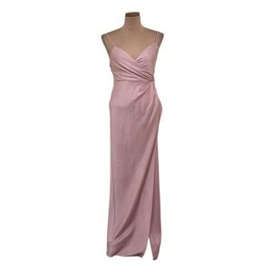 Sachin & Babi Gown Size 4 Blush Pink Formal Maxi Dress